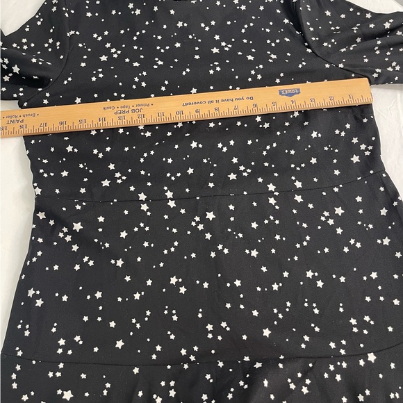 SFERA Dress Black With Stars Size medium. Excellent Condition - Picture 8 of 10